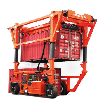 Straddle Carrier Container Application