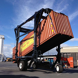 Combilift “ COMBI-SC “ Straddle Carrier - Handling Containers - Tipping Contaniers